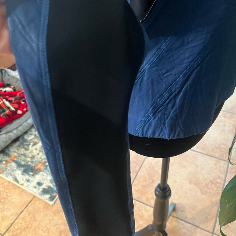 Elie tahari leather moto jacket - Picture 6 of 16
